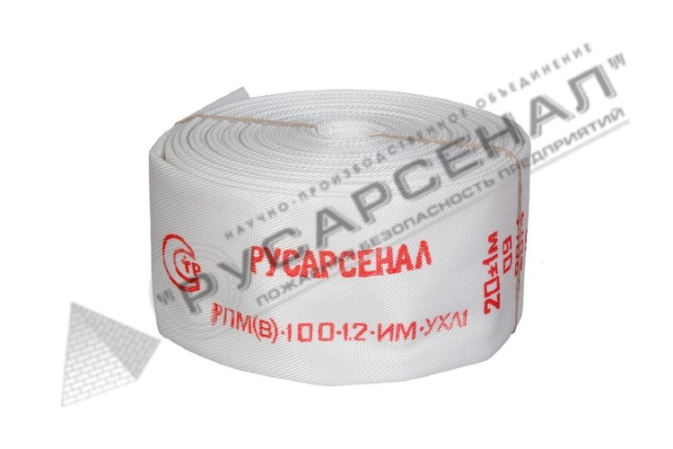 Рукав пожарный РПМ(В)-100-1,2-М-УХЛ1 без головок 18 м